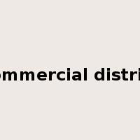 commercial district是什么意思