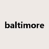 baltimore是什么意思