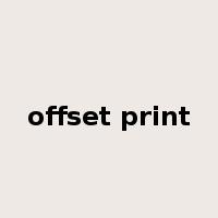 offset print是什么意思