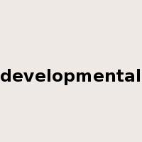 developmental是什么意思