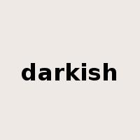 darkish是什么意思