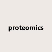 proteomics是什么意思