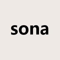 sona是什么意思