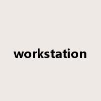 workstation是什么意思