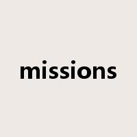 missions是什么意思