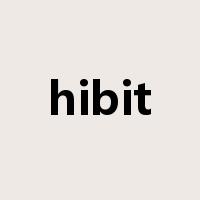 hibit是什么意思