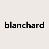 blanchard是什么意思