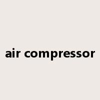 air compressor是什么意思