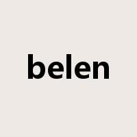 belen是什么意思