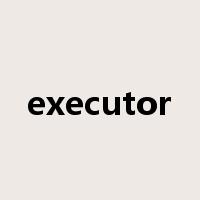 executor是什么意思