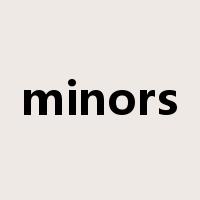 minors是什么意思