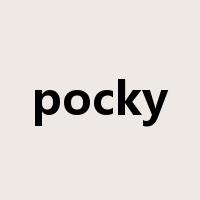 pocky是什么意思