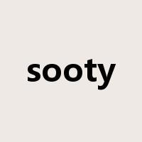 sooty是什么意思