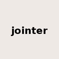jointer是什么意思