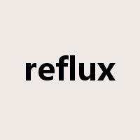 reflux是什么意思