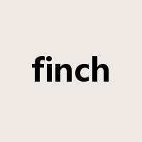 finch是什么意思