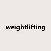 weightlifting是什么意思