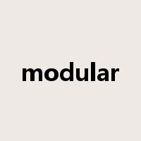 modular是什么意思