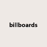 billboards是什么意思