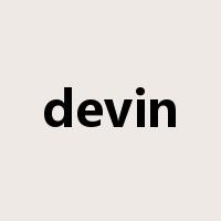 devin是什么意思