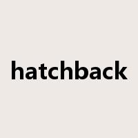 hatchback是什么意思