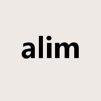 alim是什么意思