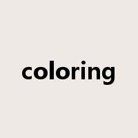 coloring是什么意思