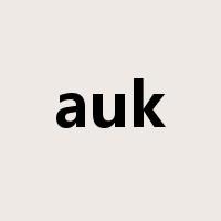 auk是什么意思