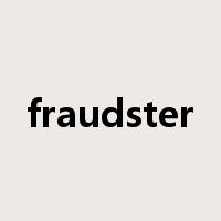 fraudster是什么意思