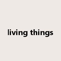 living things是什么意思