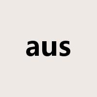 aus是什么意思