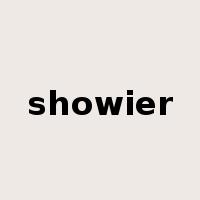 showier是什么意思