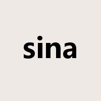 sina是什么意思