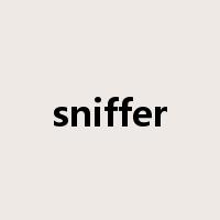 sniffer是什么意思