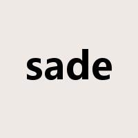sade是什么意思