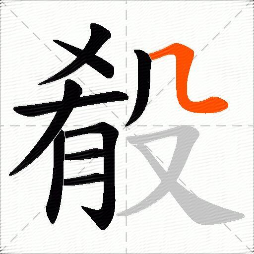 殽
