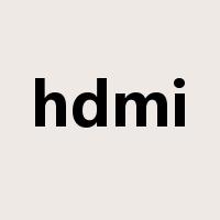 hdmi是什么意思