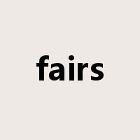 fairs是什么意思