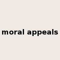 moral appeals是什么意思