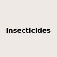 insecticides是什么意思