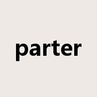 parter是什么意思