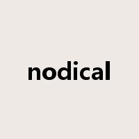 nodical是什么意思