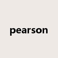 pearson是什么意思