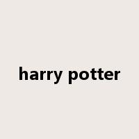 harry potter是什么意思