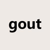 gout是什么意思