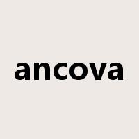 ancova是什么意思