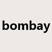 bombay是什么意思