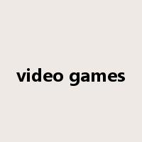 video games是什么意思
