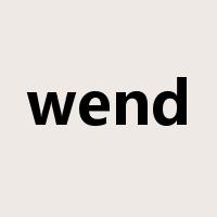 wend是什么意思