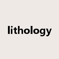 lithology是什么意思